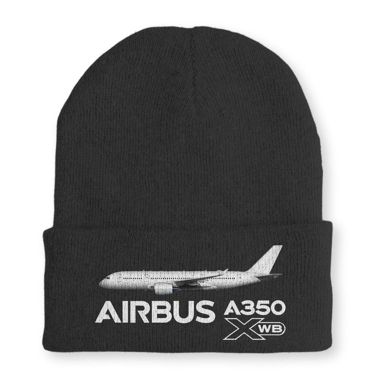 The Airbus A350 WXB Embroidered Beanies