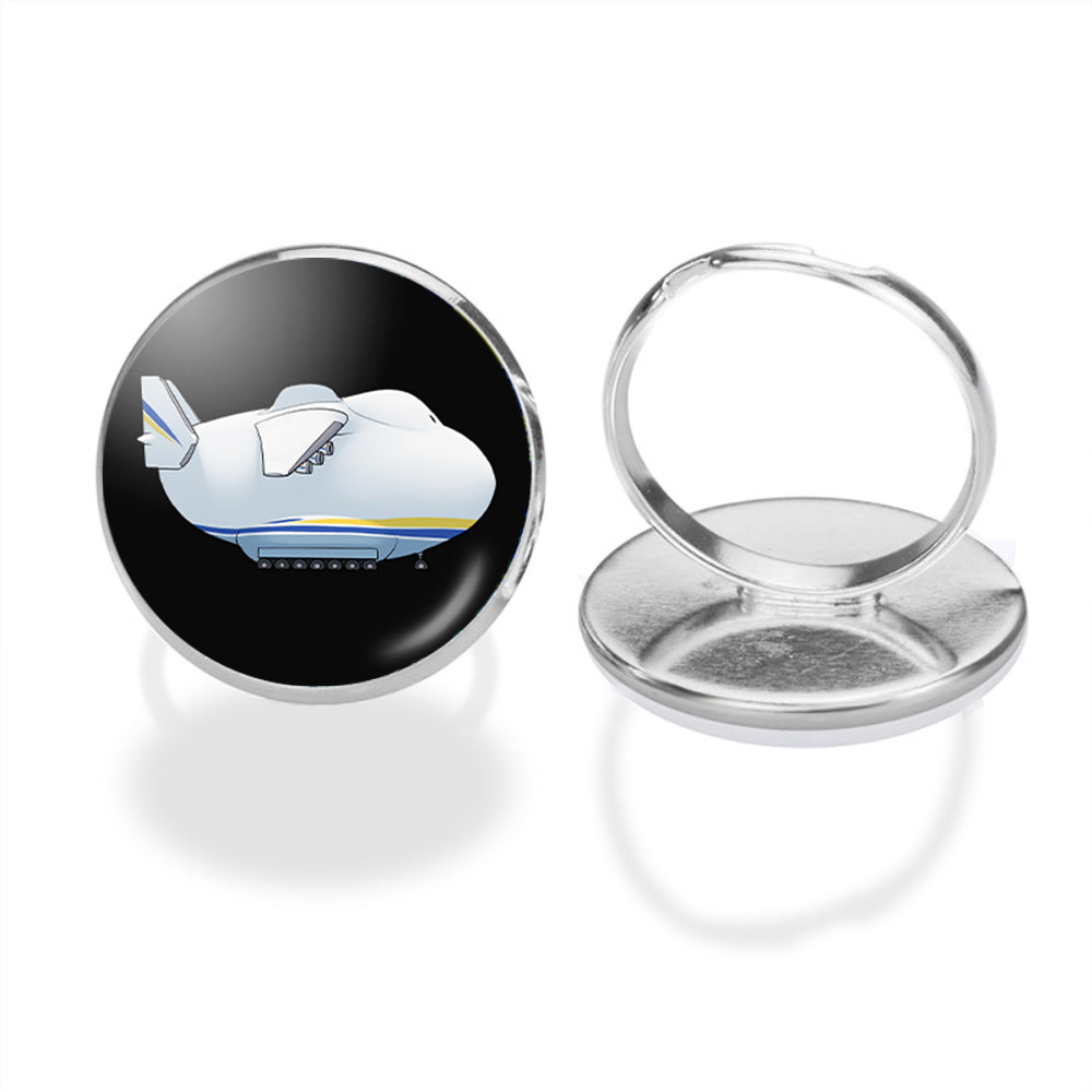 Antonov 225 Side Profile Designed Rings