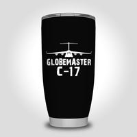Thumbnail for GlobeMaster C-17 & Plane Designed Tumbler Travel Mugs