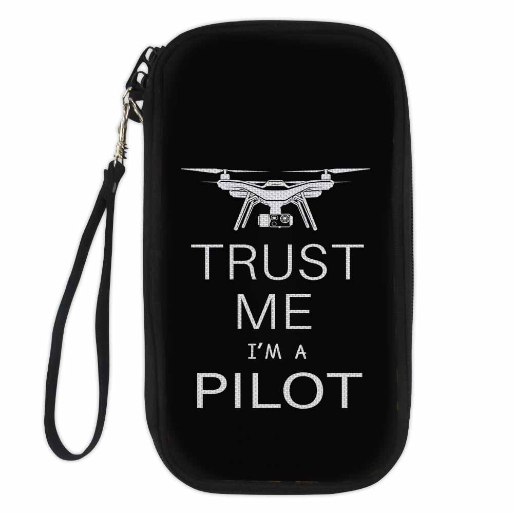 Trust Me I'm a Pilot (Drone) Designed Travel Cases & Wallets