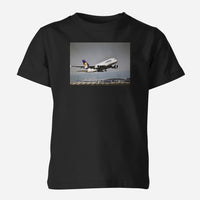 Thumbnail for Departing Lufthansa A380 Designed Children T-Shirts
