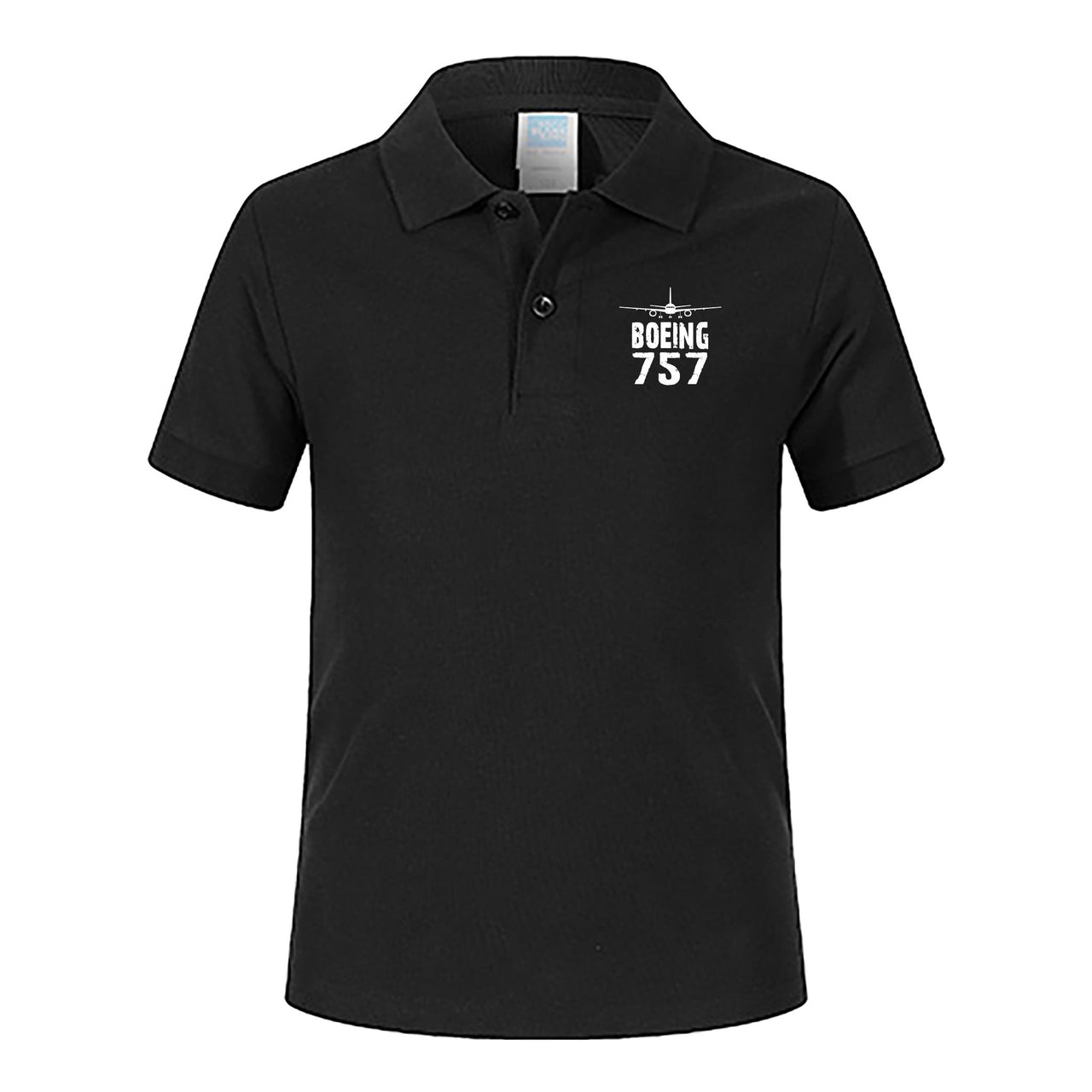Boeing 757 & Plane Designed Children Polo T-Shirts