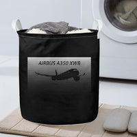 Thumbnail for Airbus A350XWB & Dots Designed Laundry Baskets