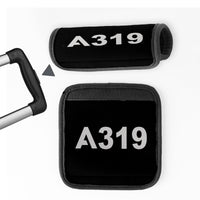 Thumbnail for A319 Flat Text Designed Neoprene Luggage Handle Covers