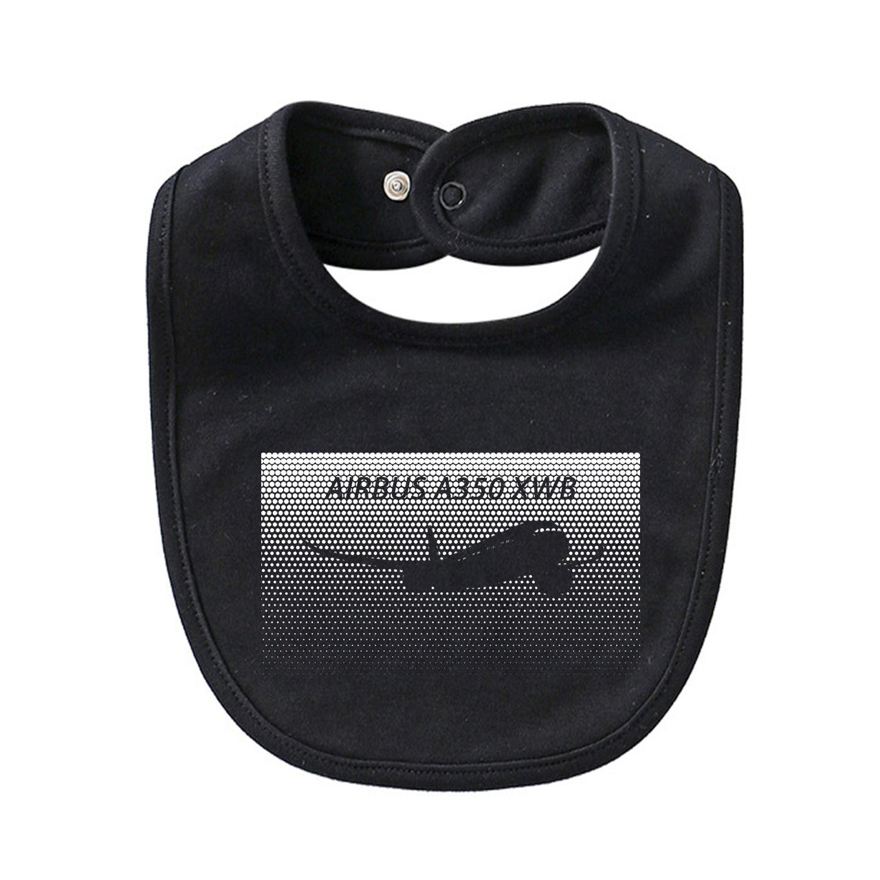 Airbus A350XWB & Dots Designed Baby Saliva & Feeding Towels