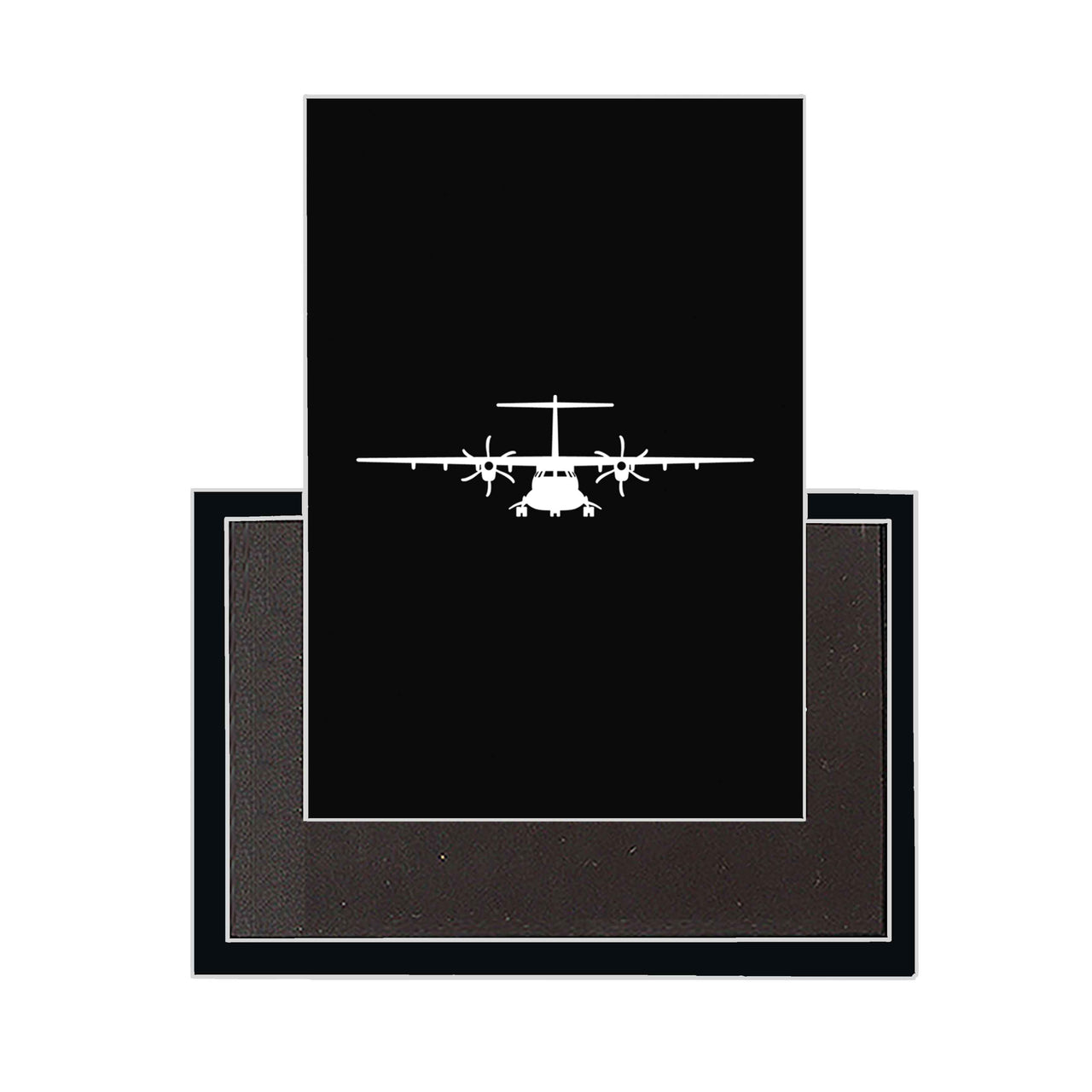 ATR-72 Silhouette Designed Magnets