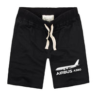 Thumbnail for The Airbus A380 Designed Cotton Shorts