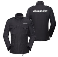Thumbnail for Bombardier & Text Designed Military Coats