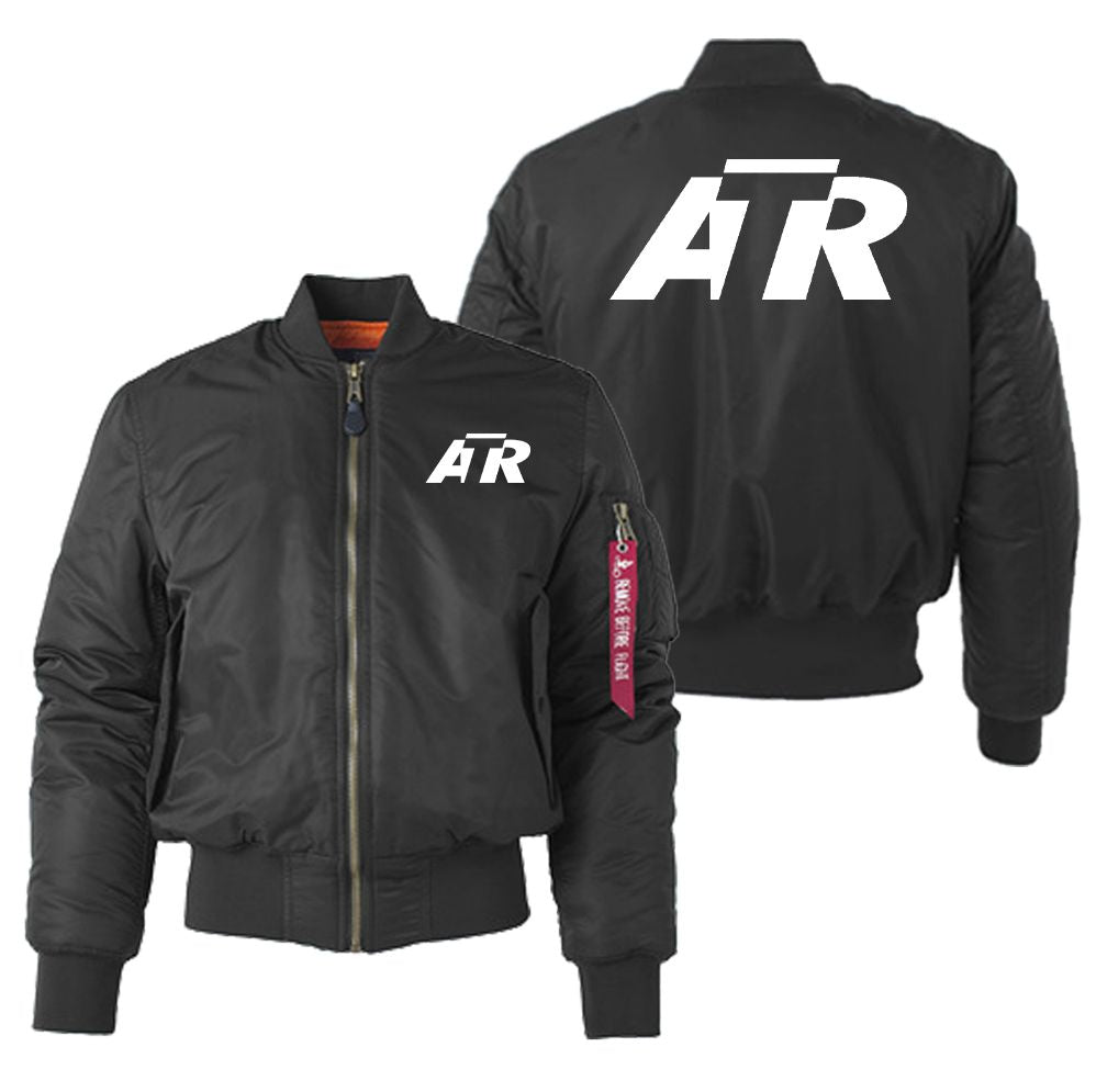ATR & Text Designed "Women" Bomber Jackets