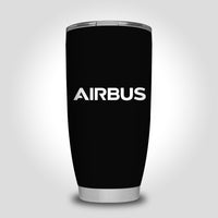 Thumbnail for Airbus & Text Designed Tumbler Travel Mugs