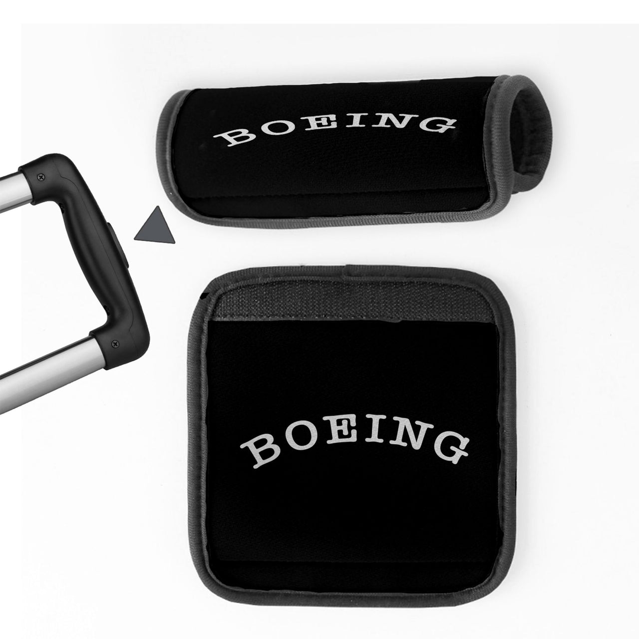 Special BOEING Text Designed Neoprene Luggage Handle Covers
