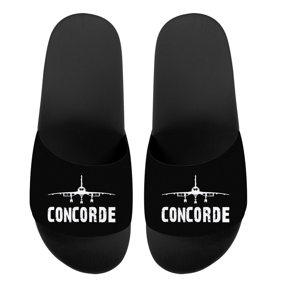Concorde & Plane Designed Sport Slippers