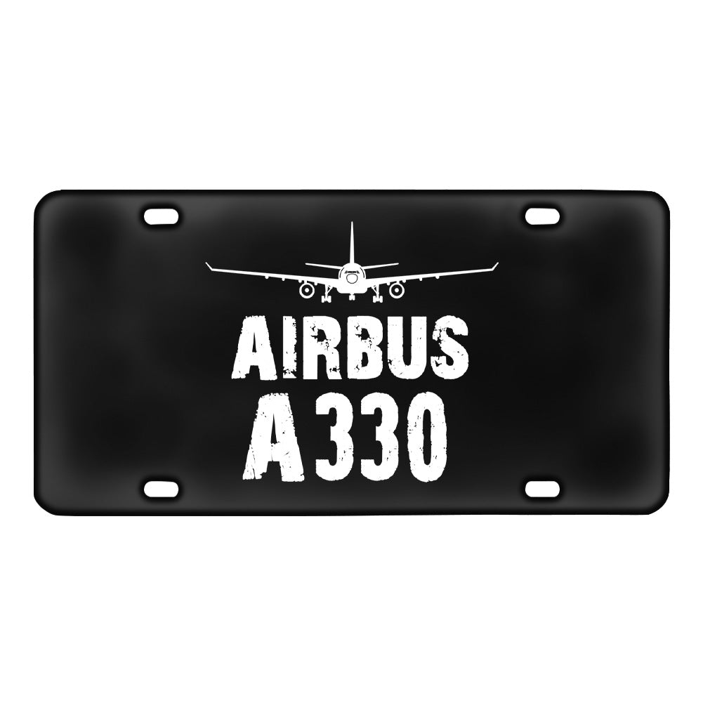 Airbus A330 & Plane Designed Metal (License) Plates
