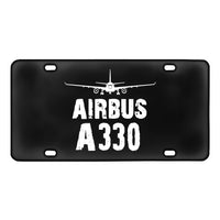 Thumbnail for Airbus A330 & Plane Designed Metal (License) Plates