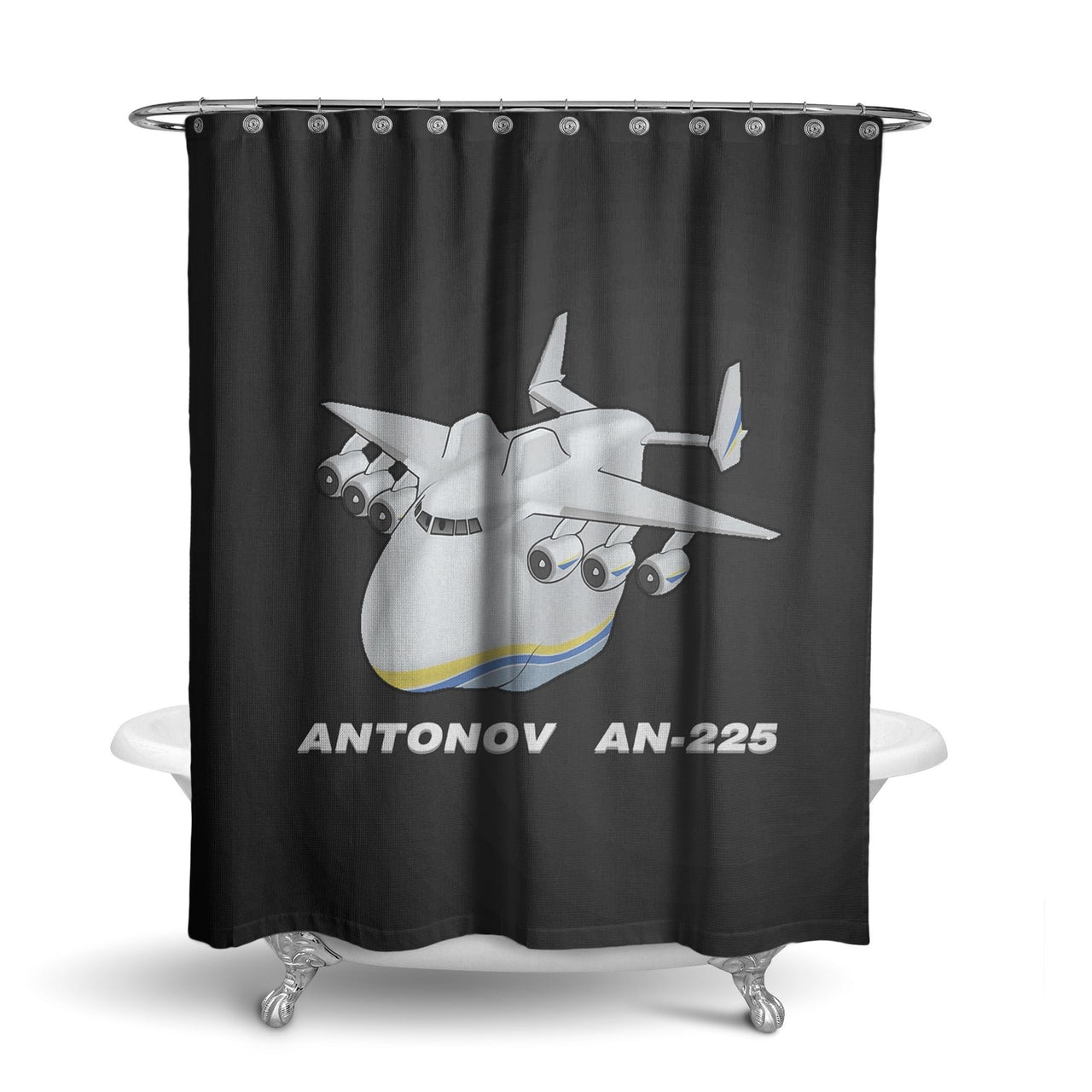 Antonov AN-225 (29) Designed Shower Curtains