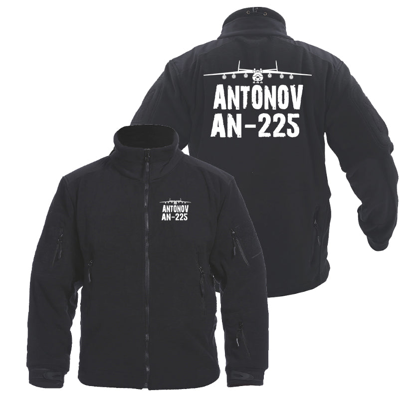 Antonov AN-225 & Plane Designed Fleece Military Jackets (Customizable)