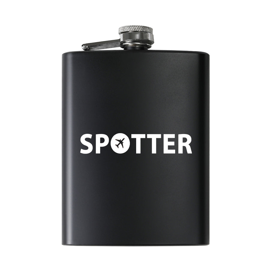 Spotter Designed Stainless Steel Hip Flasks