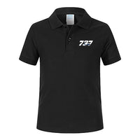 Thumbnail for Super Boeing 737 Designed Children Polo T-Shirts