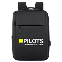 Thumbnail for Pilots They Know How To Fly Designed Super Travel Bags
