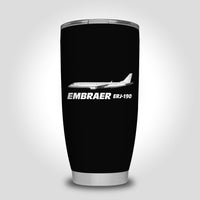 Thumbnail for The Embraer ERJ-190 Designed Tumbler Travel Mugs