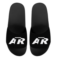 Thumbnail for ATR & Text Designed Sport Slippers