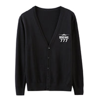 Thumbnail for Boeing 777 & Plane Designed Cardigan Sweaters
