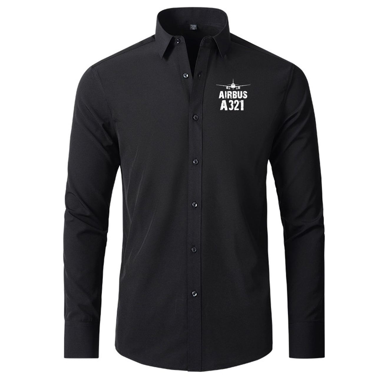 Airbus A321 & Plane Designed Long Sleeve Shirts