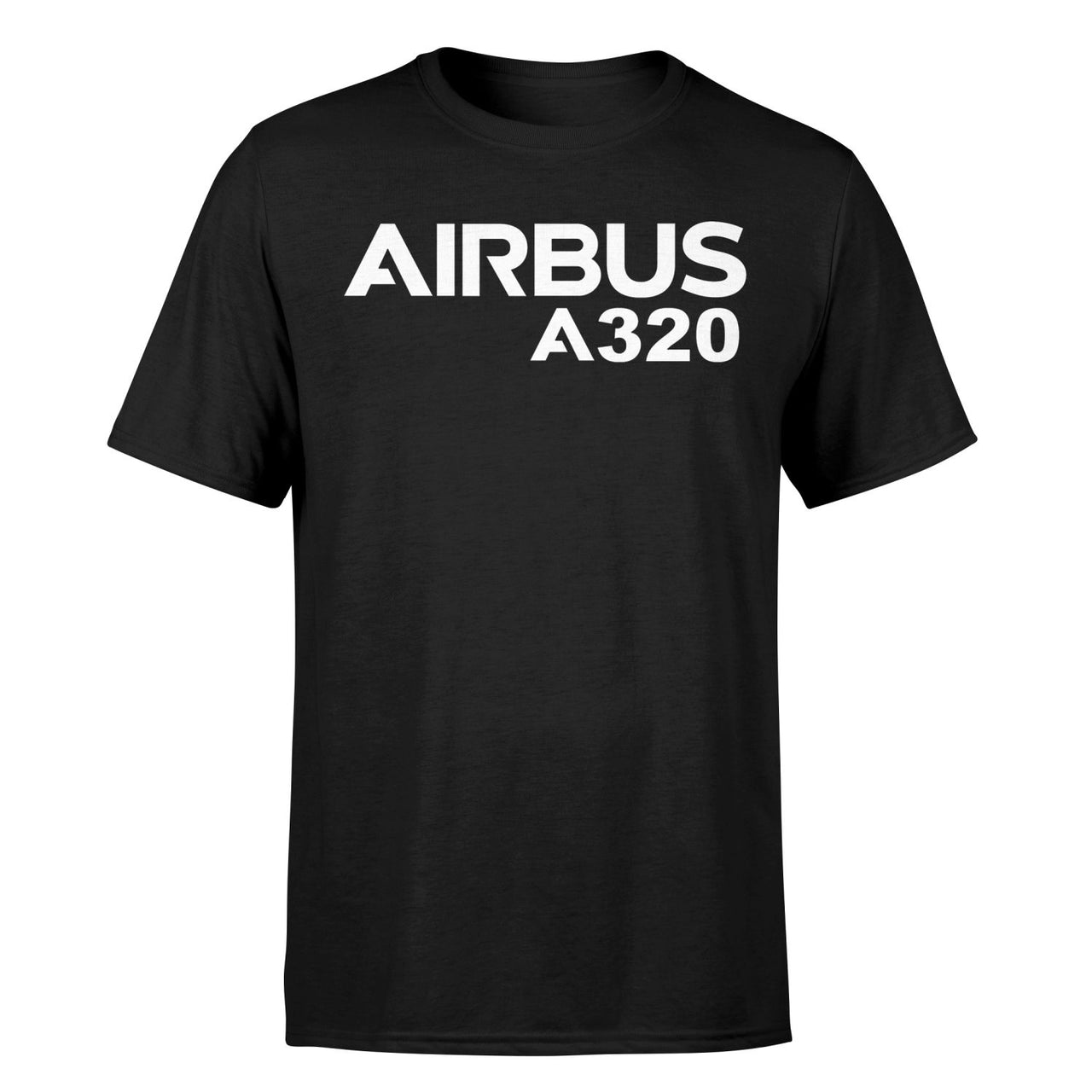 Airbus A320 & Text Designed T-Shirts