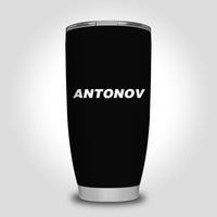 Thumbnail for Antonov & Text Designed Tumbler Travel Mugs