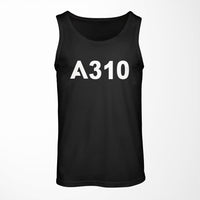 Thumbnail for A310 Flat Text Designed Tank Tops