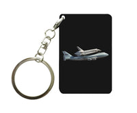 Thumbnail for Space shuttle on 747 Designed Key Chains