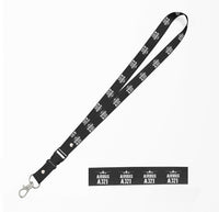 Thumbnail for Airbus A321 & Plane Designed Detachable Lanyard & ID Holders