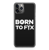 Thumbnail for Born To Fix Airplanes Designed iPhone Cases