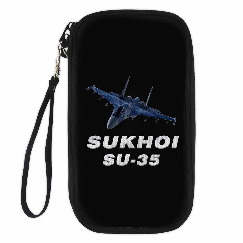 The Sukhoi SU-35 Designed Travel Cases & Wallets