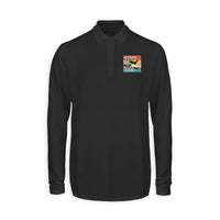 Thumbnail for Husband & Dad & Pilot & Legend Designed Long Sleeve Polo T-Shirts