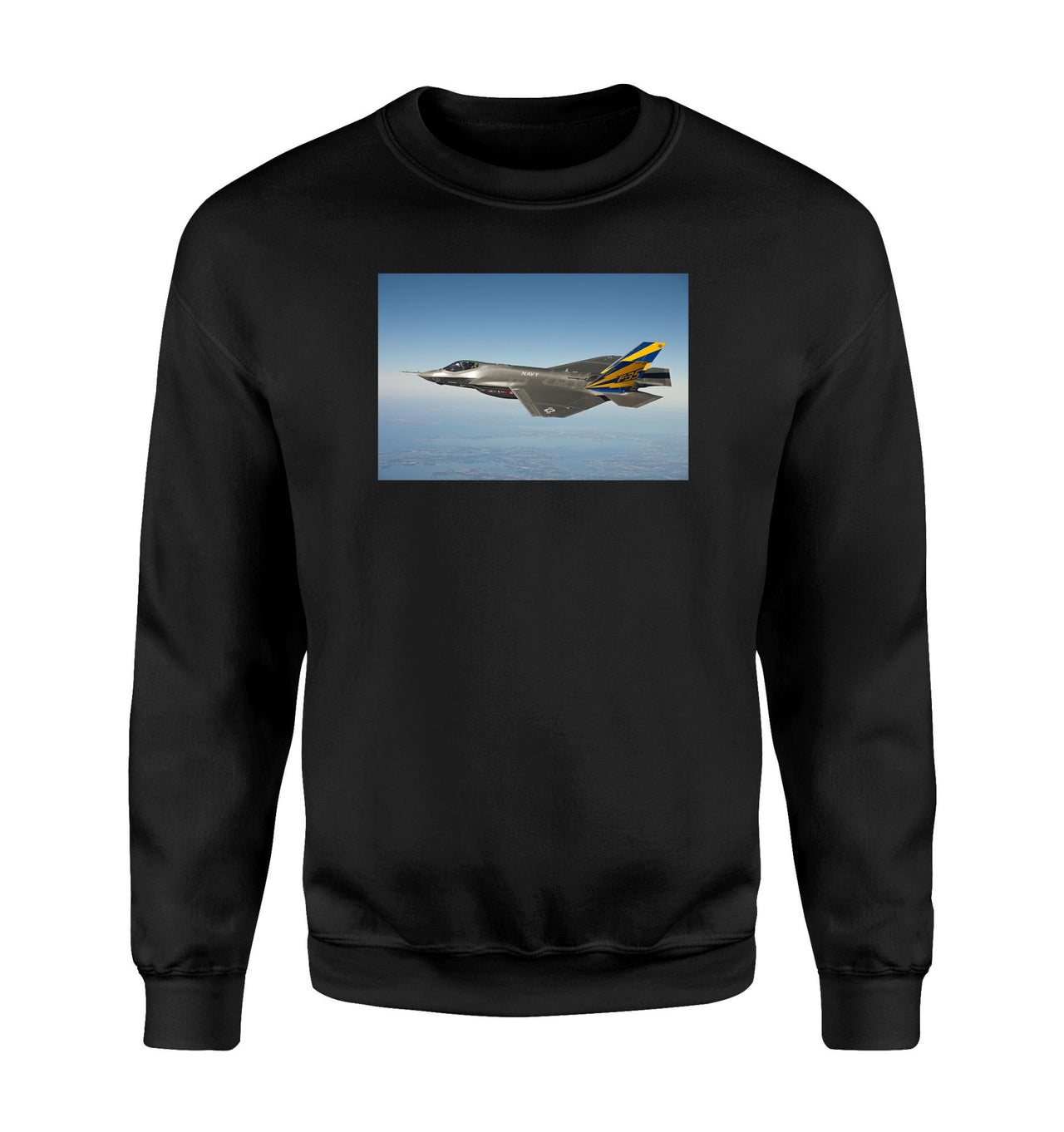 Cruising Fighter Jet 35 Designed Sweatshirts