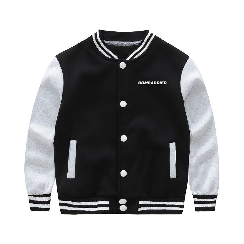 Bombardier & Text Designed "CHILDREN" Baseball Jackets