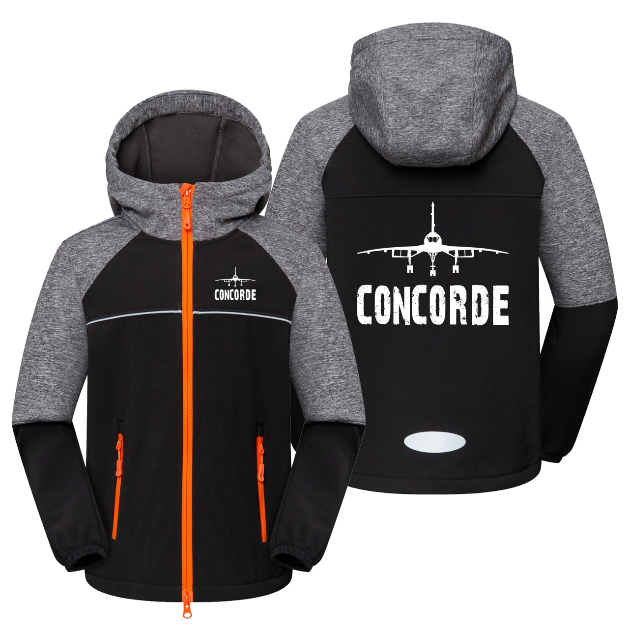 Concorde & Plane Designed Children Polar Style Jackets