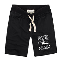 Thumbnail for Helicopter Pilots Get It Up Faster Designed Cotton Shorts