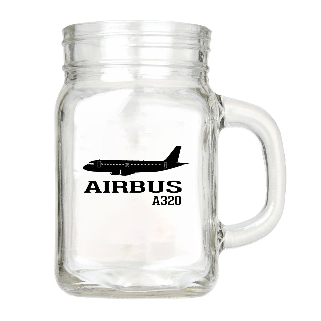Airbus A320 Printed Designed Cocktail Glasses