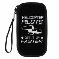 Thumbnail for Helicopter Pilots Get It Up Faster Designed Travel Cases & Wallets