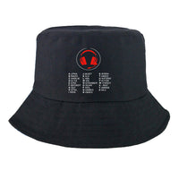 Thumbnail for Aviation Alphabet 3 Designed Summer & Stylish Hats