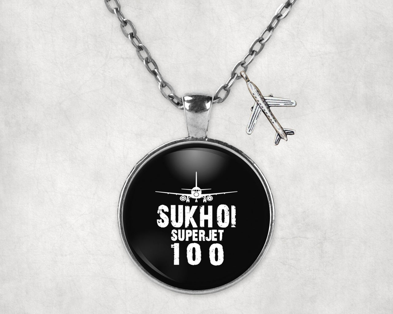 Sukhoi Superjet 100 & Plane Designed Necklaces