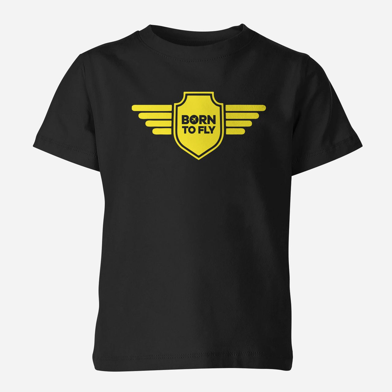 Born To Fly & Badge Designed Children T-Shirts
