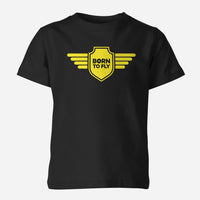 Thumbnail for Born To Fly & Badge Designed Children T-Shirts