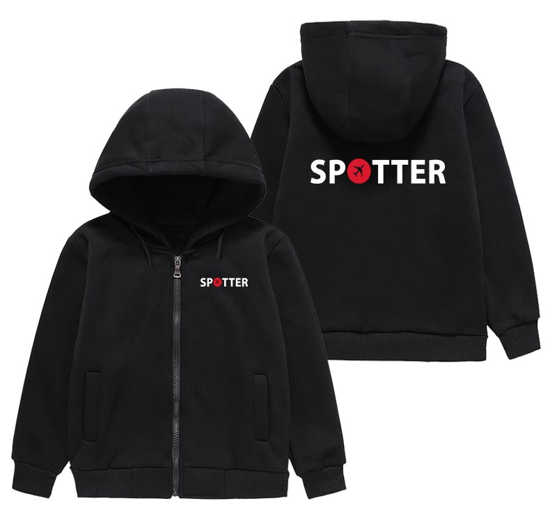 Spotter Designed "CHILDREN" Zipped Hoodies