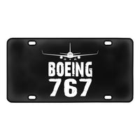 Thumbnail for Boeing 767 & Plane Designed Metal (License) Plates