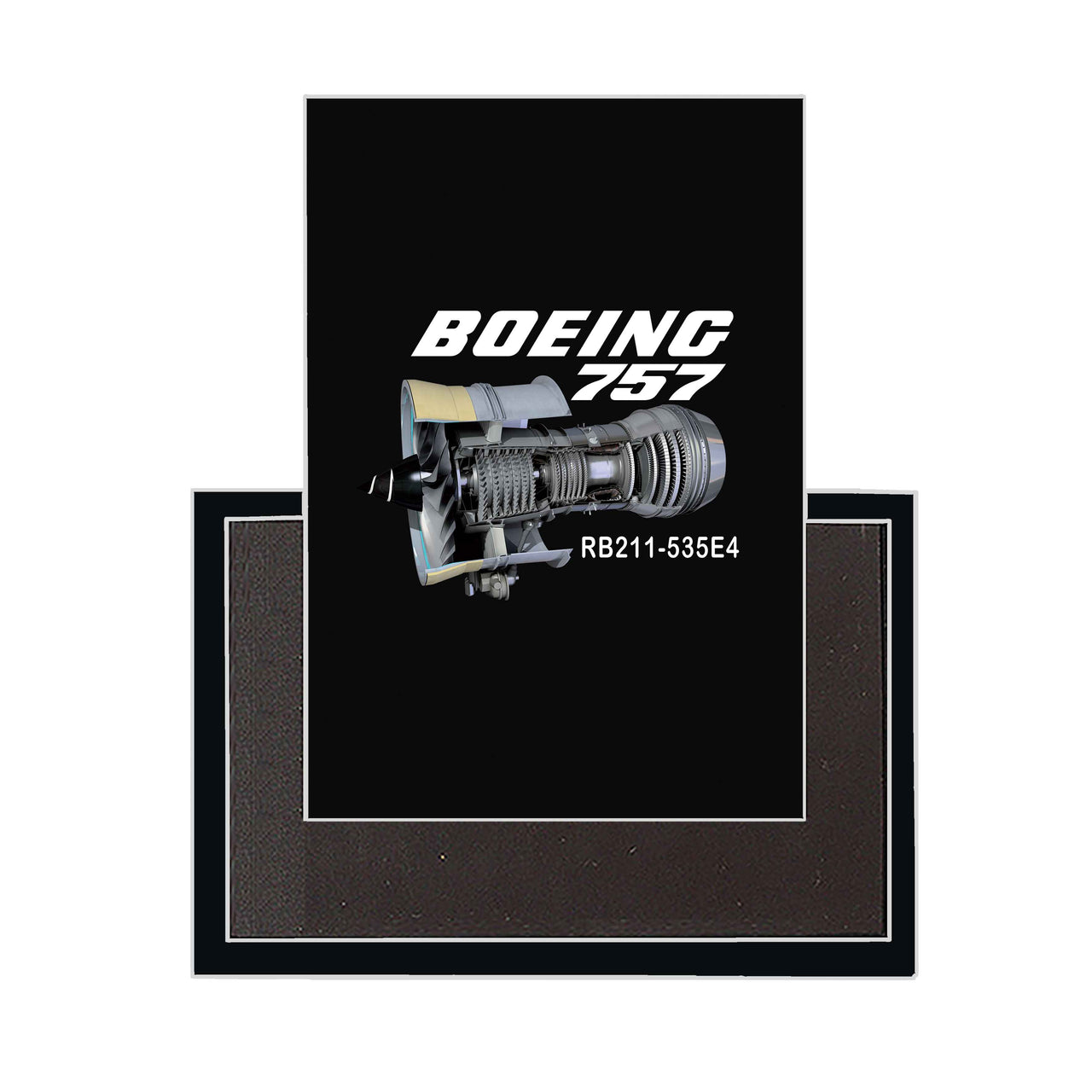 Boeing 757 & Rolls Royce Engine (RB211) Designed Magnets