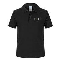 Thumbnail for Air Traffic Control Designed Children Polo T-Shirts
