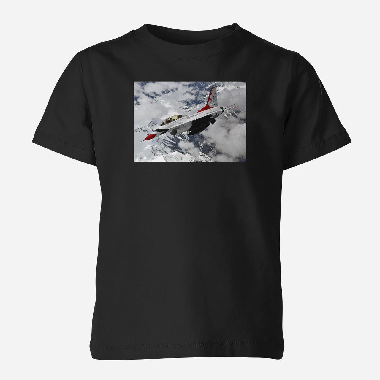 US Air Force Show Fighting Falcon F16 Designed Children T-Shirts
